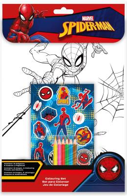 Zestaw do kolorowania Spiderman SP50019. Wydawca: Kids Euroswan. SmakLiter.pl Opakowanie Zestaw do kolorowania Spiderman SP50019
