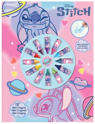 Opakowanie Zestaw do kolorowania z mini kredkami Stitch ST00163