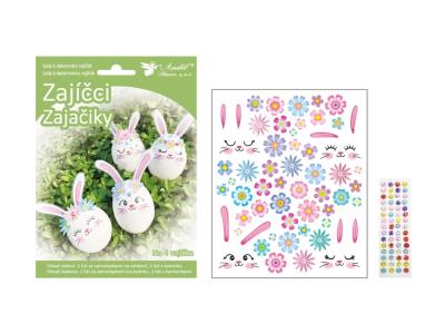 Opakowanie Zestaw do ozdabiania jajek Zające 7739 4szt.