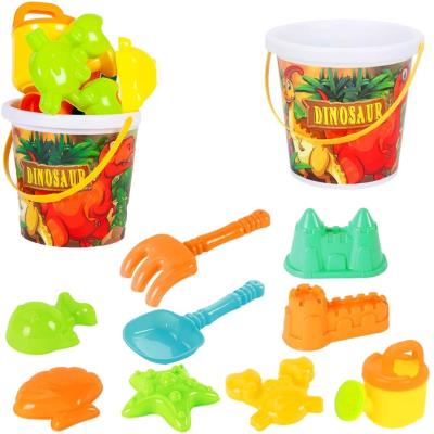 Opakowanie Zestaw do piasku dinozaury 10el