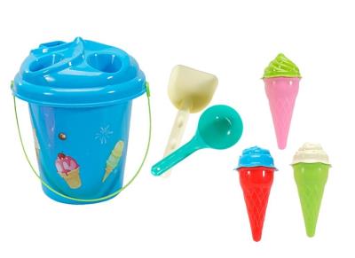 Zestaw do piasku niebieski. Wydawca: Artyk. SmakLiter.pl Opakowanie Zestaw do piasku niebieski