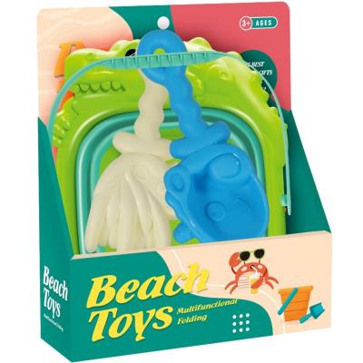 Opakowanie Zestaw do piasku składane wiaderko Dinozaur