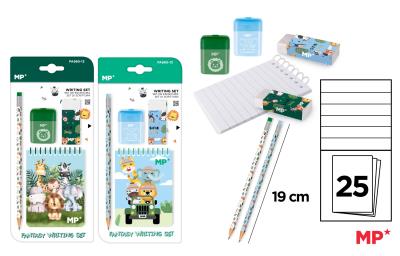 Zestaw do pisania - safari. Wydawca: Cervantes. SmakLiter.pl Opakowanie Zestaw do pisania - safari