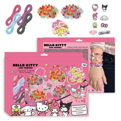 Zestaw do robienia bransoletek Hello Kitty. Wydawca: Artesania Cerda. SmakLiter.pl Opakowanie Zestaw do robienia bransoletek Hello Kitty