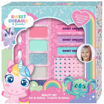 Opakowanie Zestaw do stylizacji włosów i makijażu Sweet Dreams KL11674