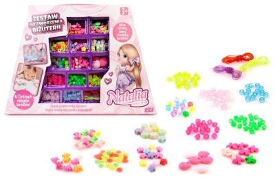 Zestaw do tworzenia biżuterii Natalia. Wydawca: Artyk. SmakLiter.pl Opakowanie Zestaw do tworzenia biżuterii Natalia