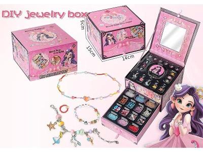 Opakowanie Zestaw do tworzenia bransoletek z kuferkiem