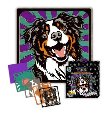 Opakowanie Zestaw do tworzenia obrazów z drewna - Dinozaur