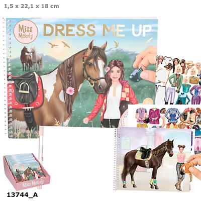 Zestaw Dress Me Up Big Miss Melody 13744A. Wydawca: DEPESCHE (5). SmakLiter.pl Opakowanie Zestaw Dress Me Up Big Miss Melody 13744A