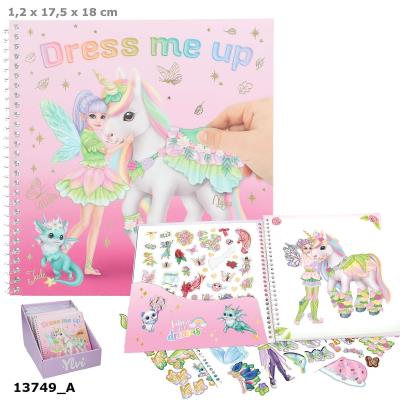 Zestaw Dress Me Up Jednorożec Ylvi z naklejkami 13749A. Wydawca: DEPESCHE (5). SmakLiter.pl Opakowanie Zestaw Dress Me Up Jednorożec Ylvi z naklejkami 13749A