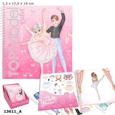 Zestaw Dress Me Up Top Model Balet 13611A. Wydawca: DEPESCHE (5). SmakLiter.pl Opakowanie Zestaw Dress Me Up Top Model Balet 13611A