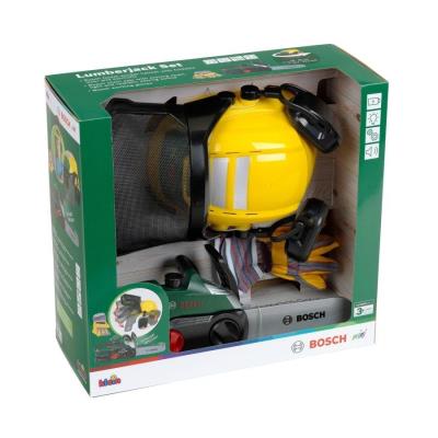 Opakowanie Zestaw drwala z piłą łańcuchową, przyłbicą...