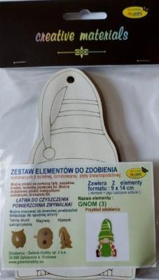 Opakowanie Zestaw elementów do zdobienia 9x14cm