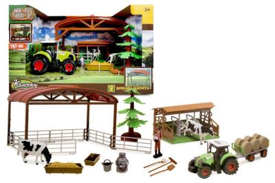 Opakowanie Zestaw farma z traktorem 16el