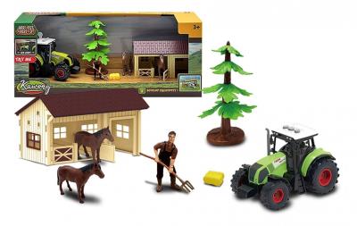 Opakowanie Zestaw farma z traktorem 7el