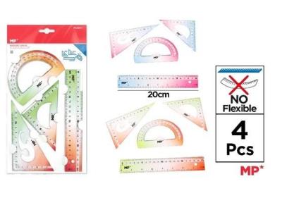 Opakowanie Zestaw geometryczny 4 elementy 20cm