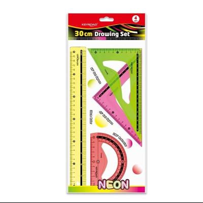 Opakowanie Zestaw geometryczny Neon 4el