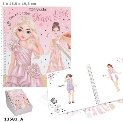 Zestaw Glam Look Top Model z naklejkami 13583A. Wydawca: DEPESCHE (5). SmakLiter.pl Opakowanie Zestaw Glam Look Top Model z naklejkami 13583A