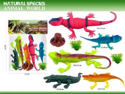 Opakowanie Zestaw jaszczurek 5szt