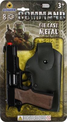 Zestaw komandosa rewolwer z kaburą. Wydawca: Gonher. SmakLiter.pl Opakowanie Zestaw komandosa rewolwer z kaburą