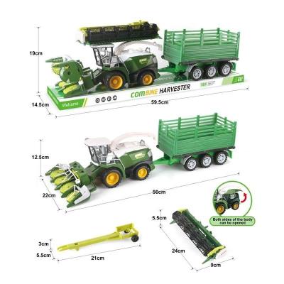 Zestaw kombajnów z przyczepą. Wydawca: TOYS Paweł Wojda. SmakLiter.pl Opakowanie Zestaw kombajnów z przyczepą