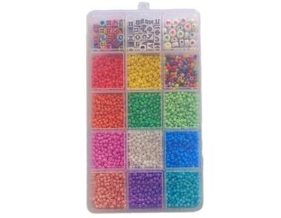 Opakowanie Zestaw koralików do robienia biżuterii
