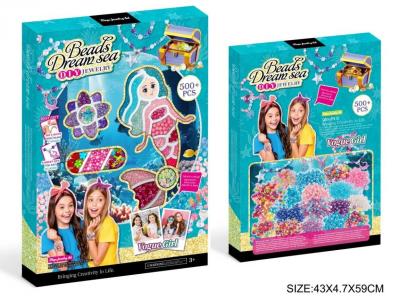 Opakowanie Zestaw koralików Syrenka ponad 500szt