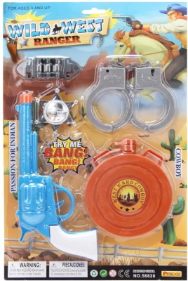 Opakowanie Zestaw kowbojski 5 elementów