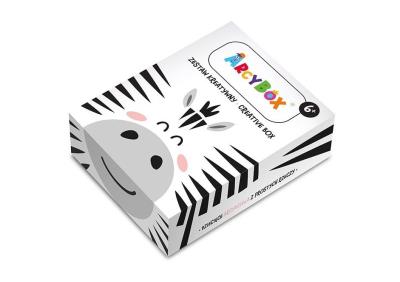 Opakowanie Zestaw kreatywny Arcybox Zebra