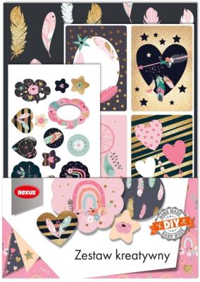 Opakowanie Zestaw kreatywny Boho