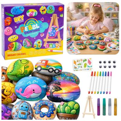 Opakowanie Zestaw kreatywny DIY malowanie kamieni