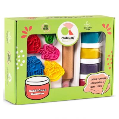 Opakowanie Zestaw kreatywny Jednorożec naturalna ciastolina + akcesoria