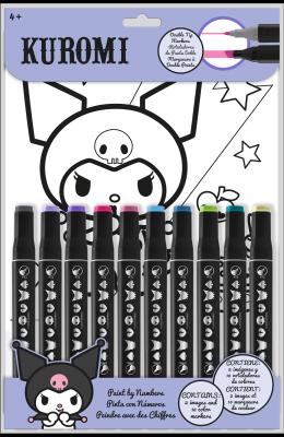 Zestaw kreatywny Kuromi 12 el. KU00022. Wydawca: Kids Euroswan. SmakLiter.pl Opakowanie Zestaw kreatywny Kuromi 12 el. KU00022