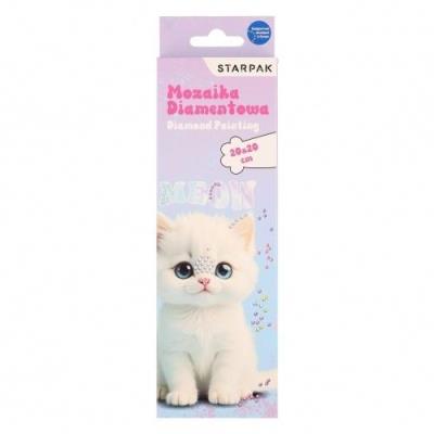 Opakowanie Zestaw kreatywny Mozaika diamentowa Kitty