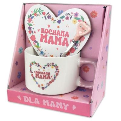 Opakowanie Zestaw Kubek z łyżeczką - Najlepsza Mama