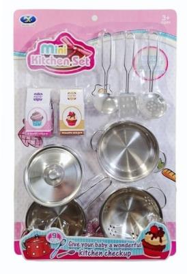 Zestaw kuchenny naczynie i garnki metal z akcesoriami. Wydawca: SWEDE. SmakLiter.pl Opakowanie Zestaw kuchenny naczynie i garnki metal z akcesoriami