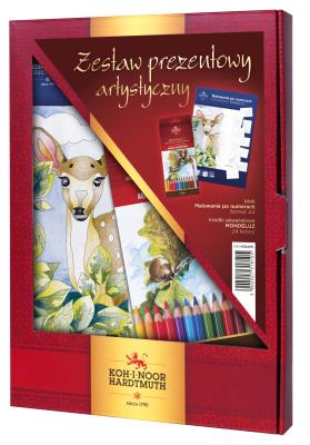 Zestaw malowanie po numerach. Wydawca: Koh-I-Noor. SmakLiter.pl Opakowanie Zestaw malowanie po numerach