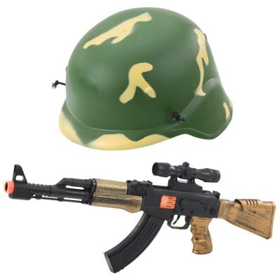 Opakowanie Zestaw militarny karabin + hełm