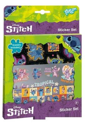Opakowanie Zestaw naklejek ze Stitchem i przyjaciółmi