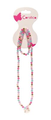 Zestaw naszyjnik i bransoletka kotek. Wydawca: Coralico. SmakLiter.pl Opakowanie Zestaw naszyjnik i bransoletka kotek