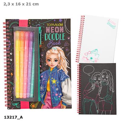 Zestaw Neon Doodle Top Model z żelpenami 13217A. Wydawca: DEPESCHE. SmakLiter.pl Opakowanie Zestaw Neon Doodle Top Model z żelpenami 13217A