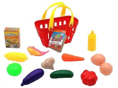 Opakowanie Zestaw owoców i warzyw w koszyku