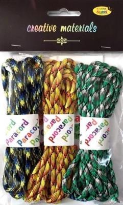 Zestaw paracord 2,8mb 3 kolory. Wydawca: Galeria Hobby. SmakLiter.pl Opakowanie Zestaw paracord 2,8mb 3 kolory