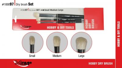 Opakowanie Zestaw pędzli dry brush