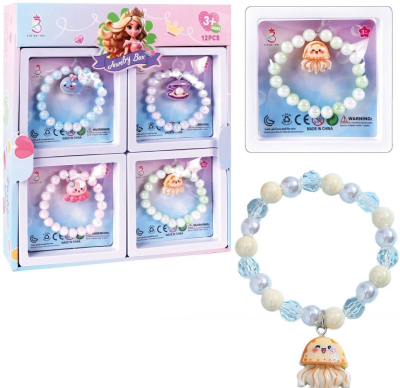 Opakowanie Zestaw piękności biżuteria bransoletka MIX