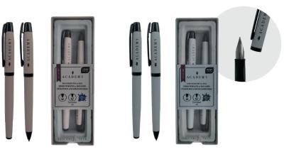 Opakowanie Zestaw pióro wieczne + długopis w etui Academy mix