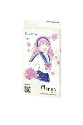 Opakowanie Zestaw pisaków Manga Kawaii