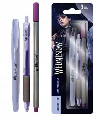 Opakowanie Zestaw piśmienniczy 3el Wednesday ASTRA