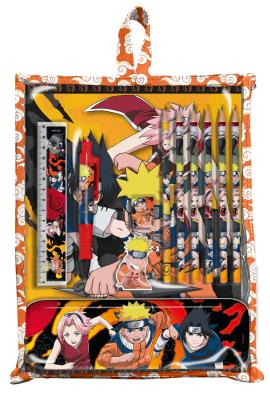 Opakowanie Zestaw piśmienniczy Naruto 12 el. NA00012