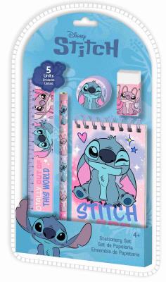 Opakowanie Zestaw piśmienniczy Stitch 5 elementów ST00157